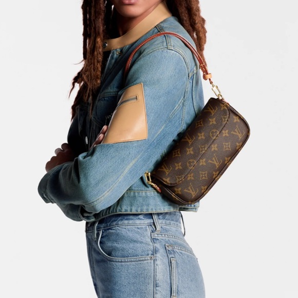 Authentic Louis Vuitton monogram wallet on chain ivy M81911 - Picture 3 of 11